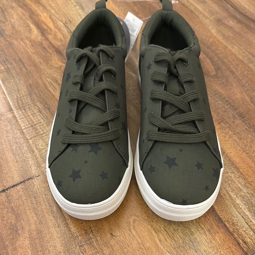 GAP Kids Olive Star Sneakers